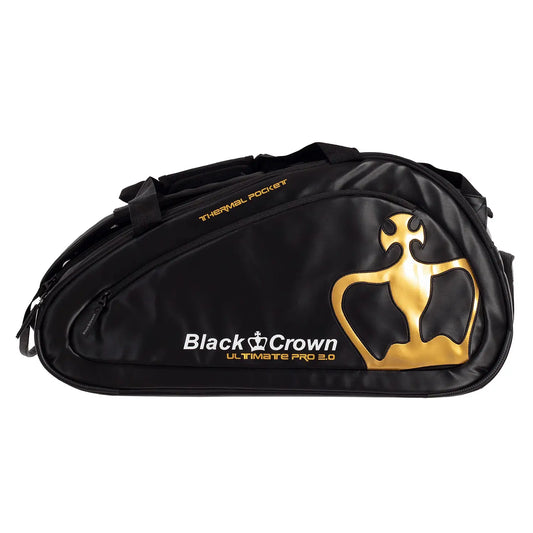 BLACK CROWN ULTIMATE PRO 2.0 BLACK/GOLDEN PADELBAG